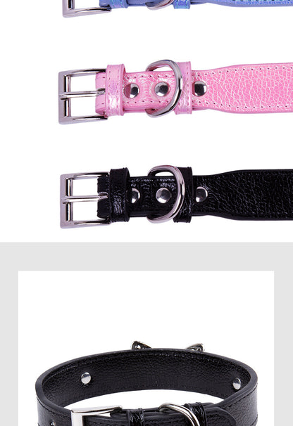 Birthday Bow Tie Pet Collar In PU Leather For All Seasons, Stylish And Comfortable Accessory