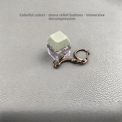 Key Pattern Fidget Toy Made Of Durable ABS Material In Natural Pink, Perfect Stress Relief Toy