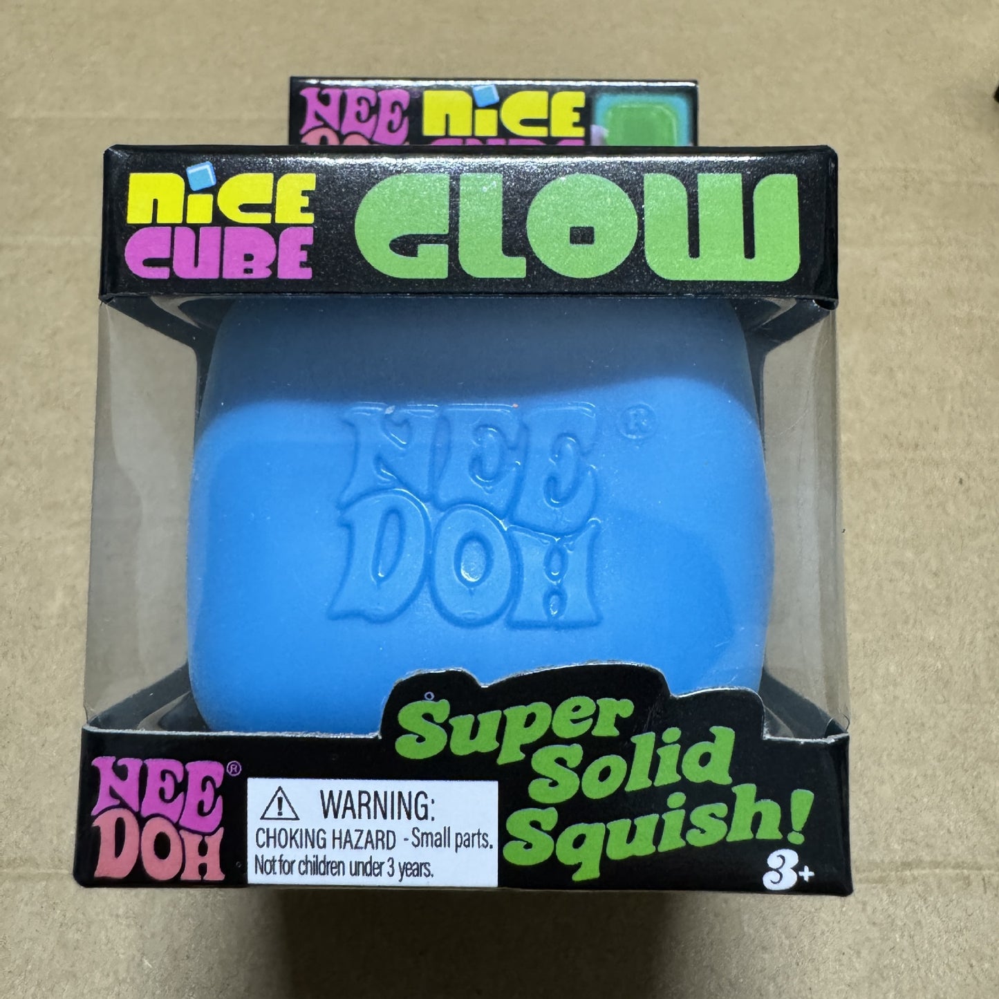 Square Squishy Toy Made Of TPR Featuring Luminous Craft, Available As Slow Rebound Toy