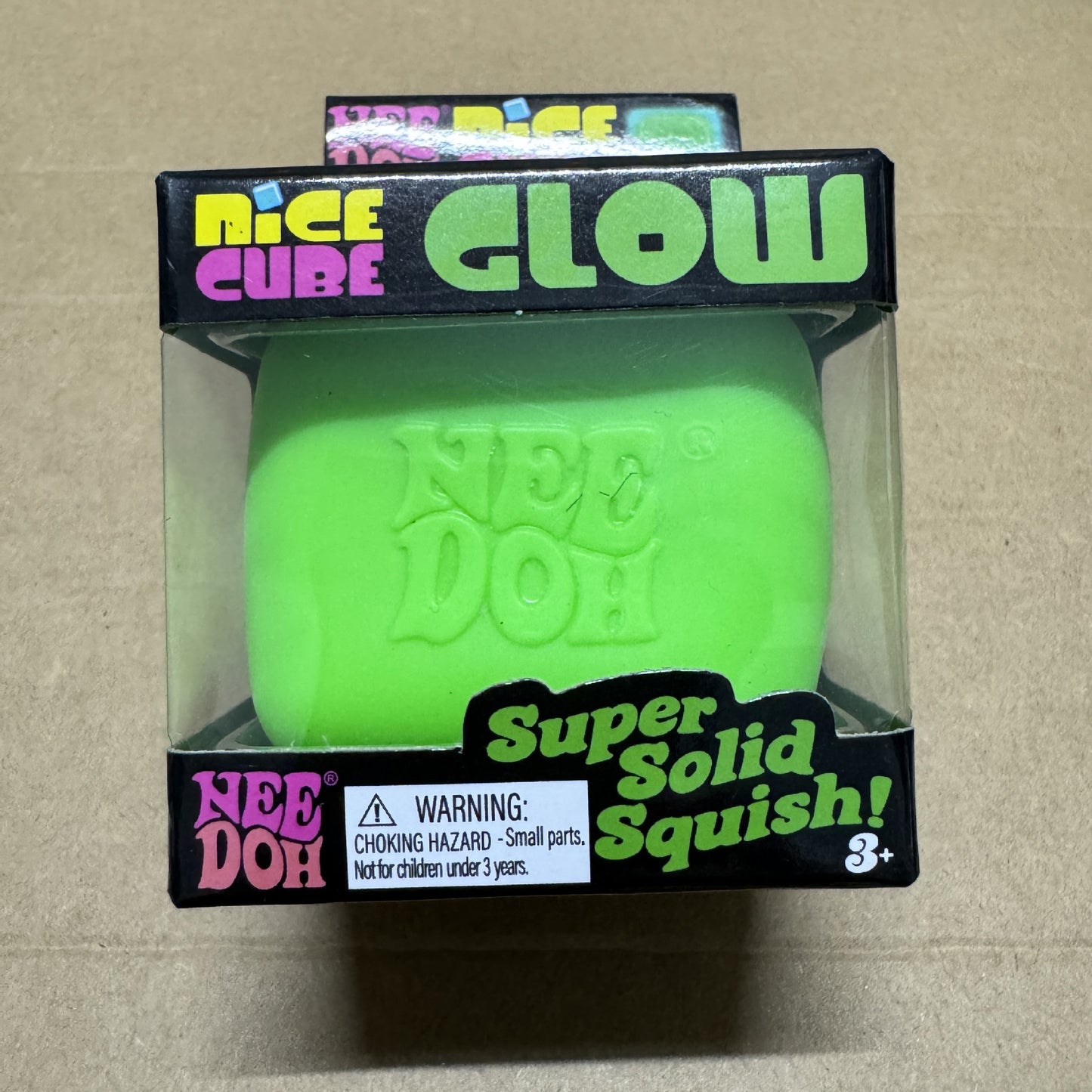 Square Squishy Toy Made Of TPR Featuring Luminous Craft, Available As Slow Rebound Toy