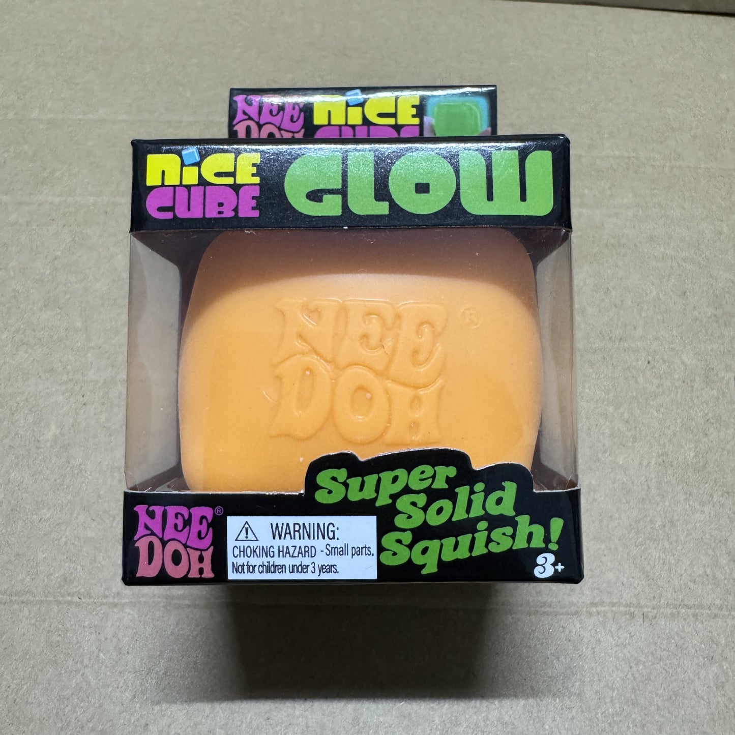 Square Squishy Toy Made Of TPR Featuring Luminous Craft, Available As Slow Rebound Toy