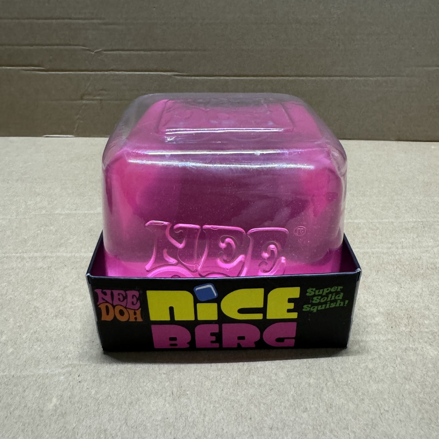 Square Squishy Toy Made Of TPR Featuring Luminous Craft, Available As Slow Rebound Toy