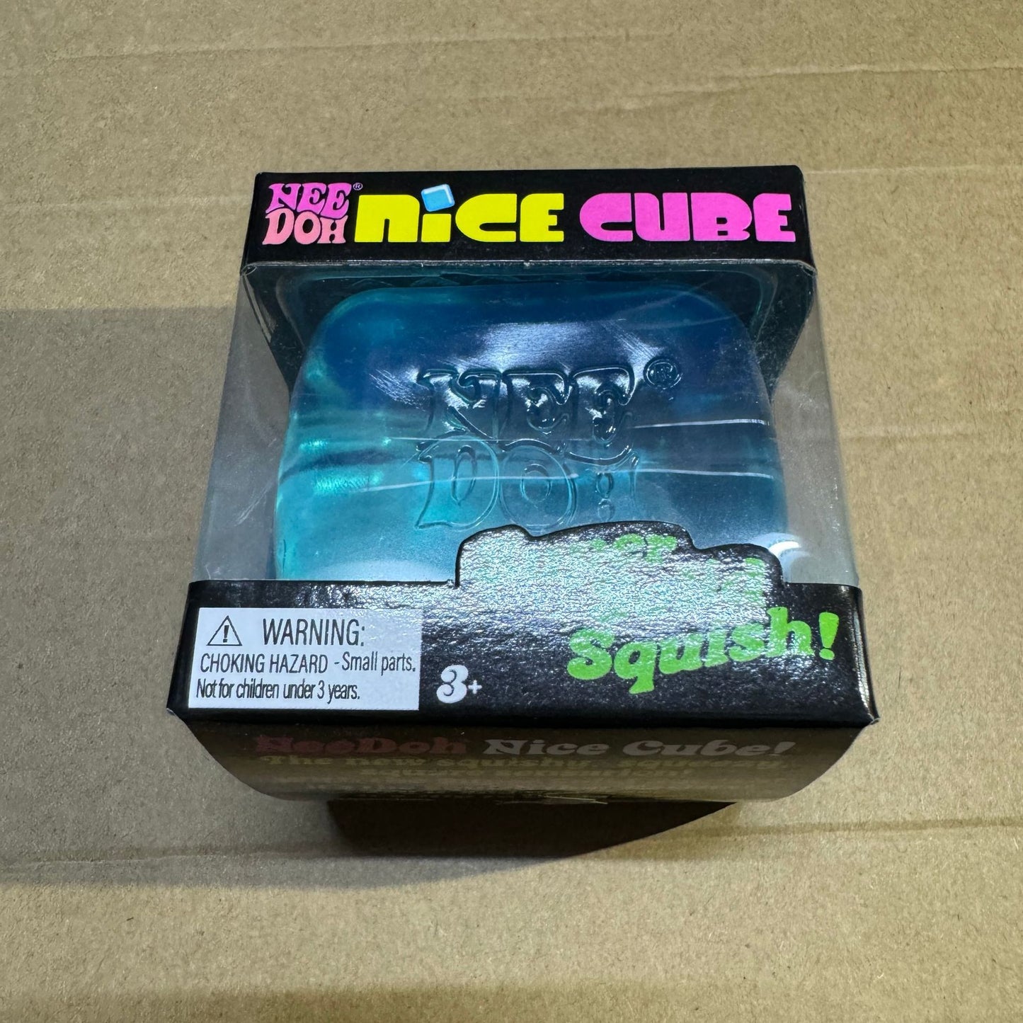 Square Squishy Toy Made Of TPR Featuring Luminous Craft, Available As Slow Rebound Toy