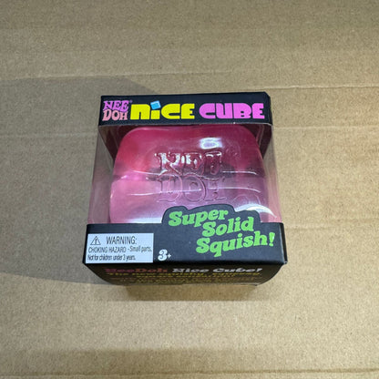 Square Squishy Toy Made Of TPR Featuring Luminous Craft, Available As Slow Rebound Toy