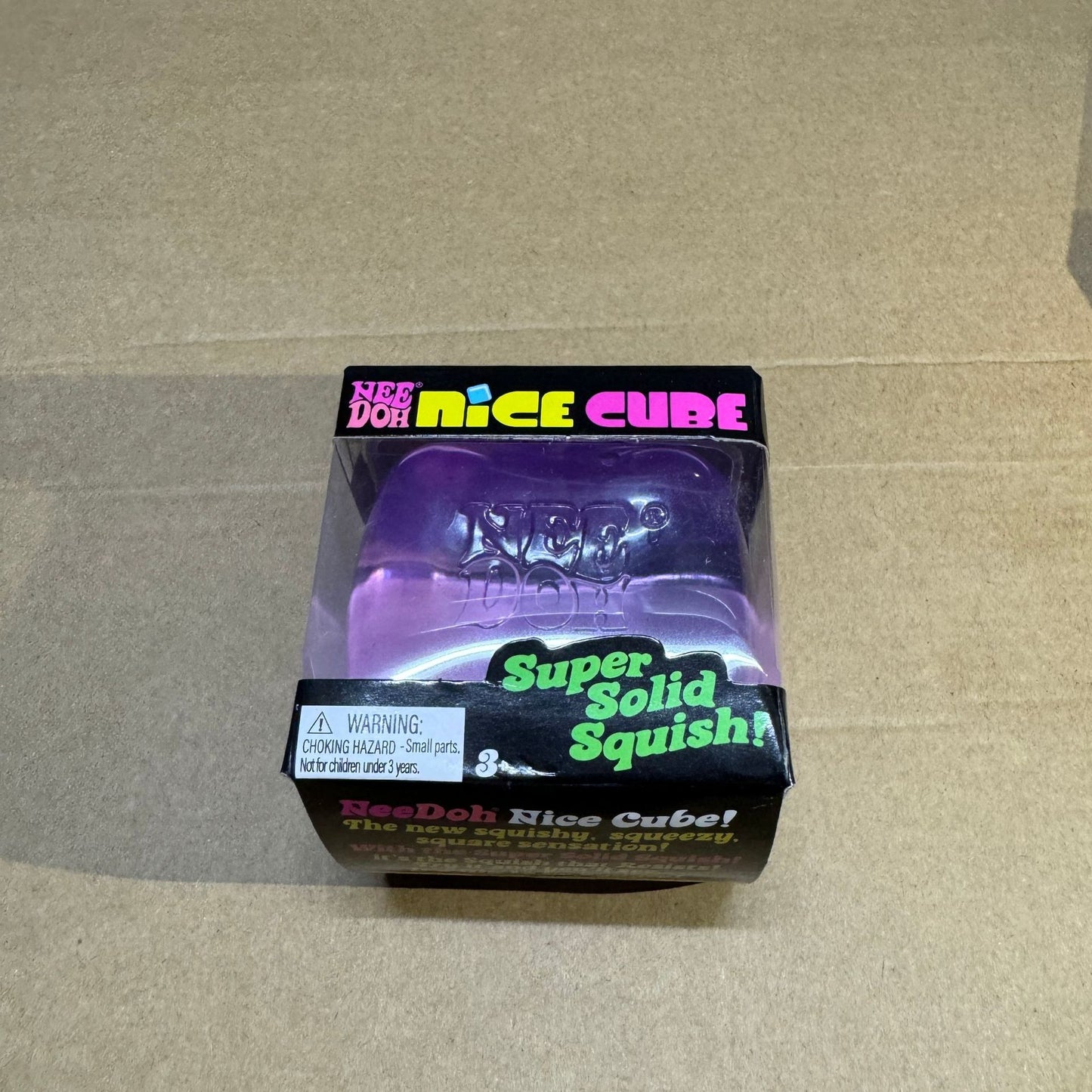 Square Squishy Toy Made Of TPR Featuring Luminous Craft, Available As Slow Rebound Toy