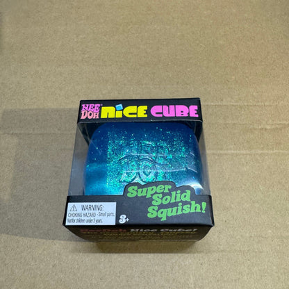Square Squishy Toy Made Of TPR Featuring Luminous Craft, Available As Slow Rebound Toy