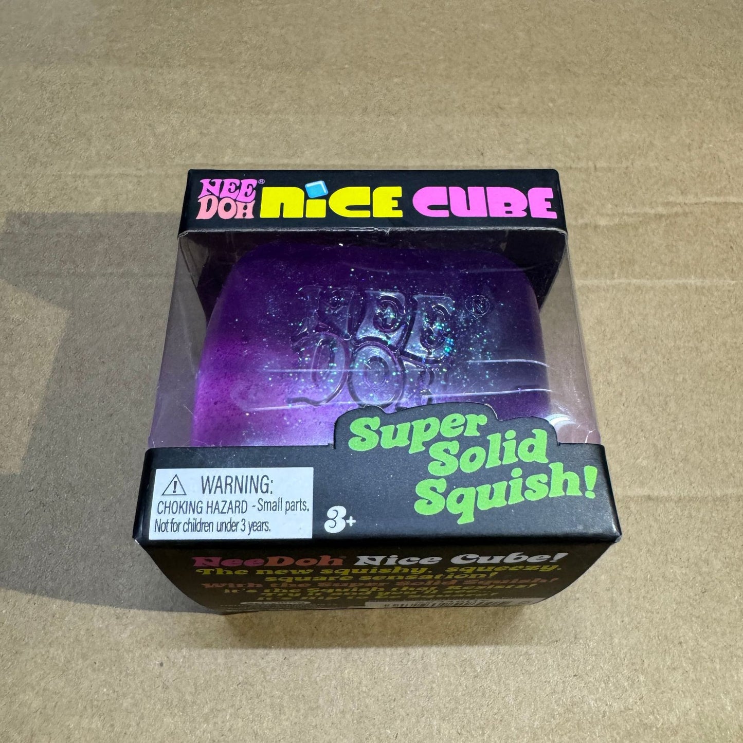 Square Squishy Toy Made Of TPR Featuring Luminous Craft, Available As Slow Rebound Toy