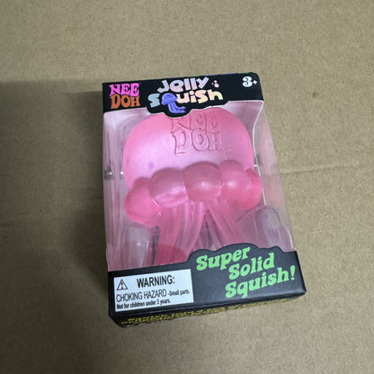 Square Squishy Toy Made Of TPR Featuring Luminous Craft, Available As Slow Rebound Toy