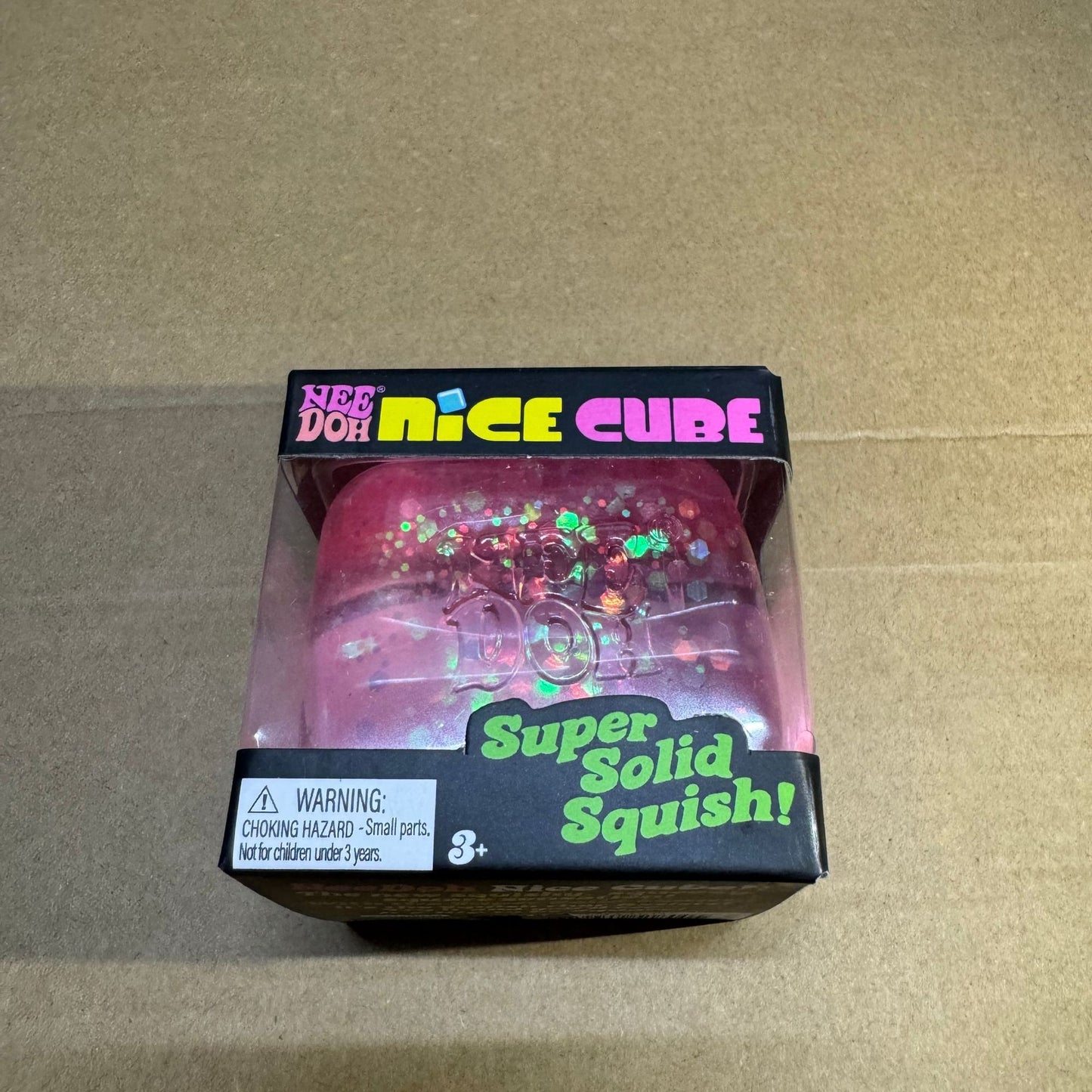 Square Squishy Toy Made Of TPR Featuring Luminous Craft, Available As Slow Rebound Toy