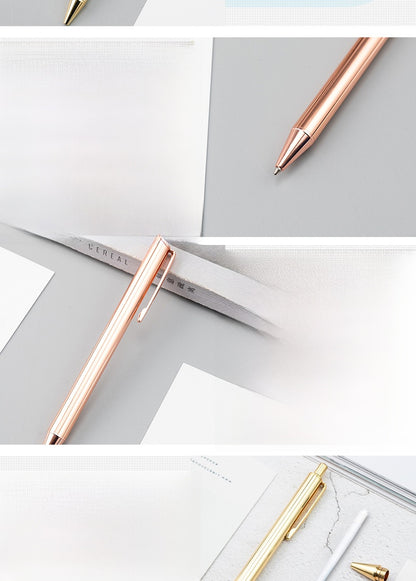 Ballpoint Pen 1 PCS Package Made Of Durable Alloy Material For Smooth Writing