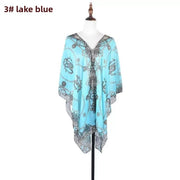 Blue [Chain Shawl]