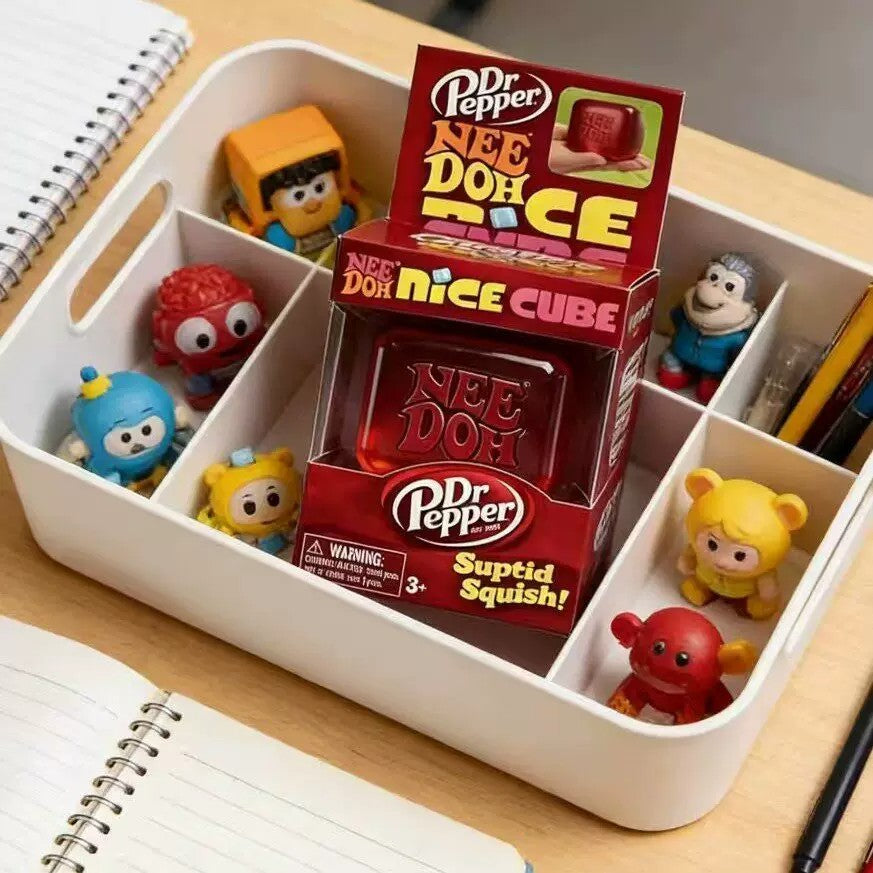 Ice Cube Squishy Toy Made Of Soft TPR Material, Stress Relief Toy Available In Colour