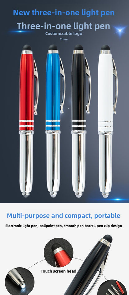 Solid Color Alloy Ballpoint Pen Featuring Durable Construction And Smooth Writing Experience