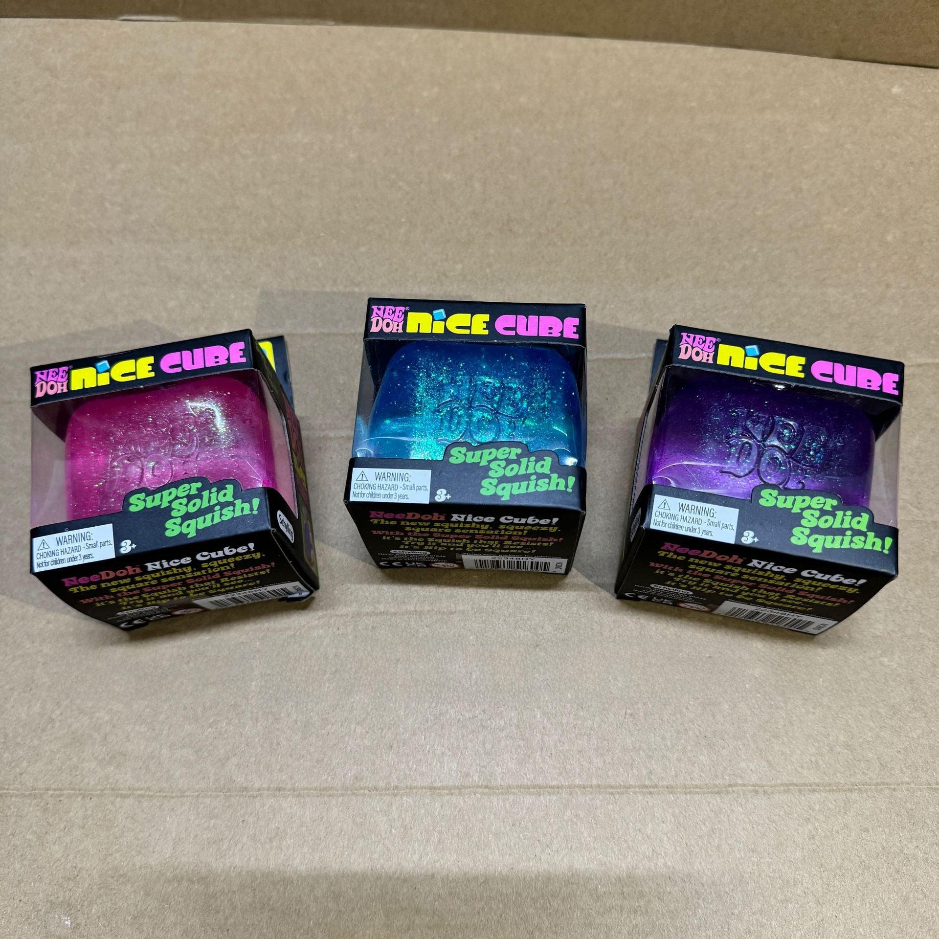 Square Squishy Toy Made Of TPR Featuring Luminous Craft, Available As Slow Rebound Toy