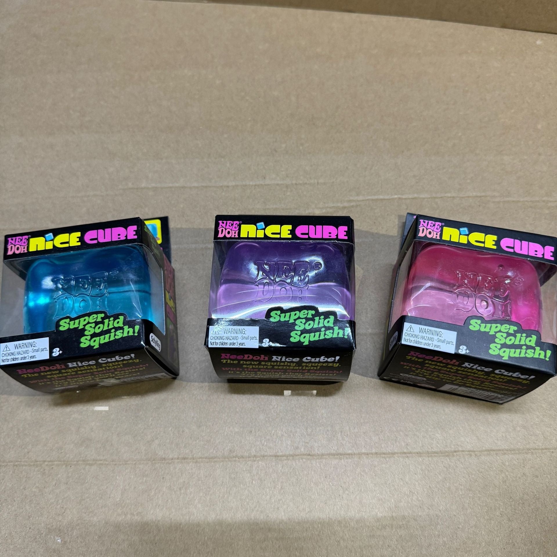 Square Squishy Toy Made Of TPR Featuring Luminous Craft, Available As Slow Rebound Toy