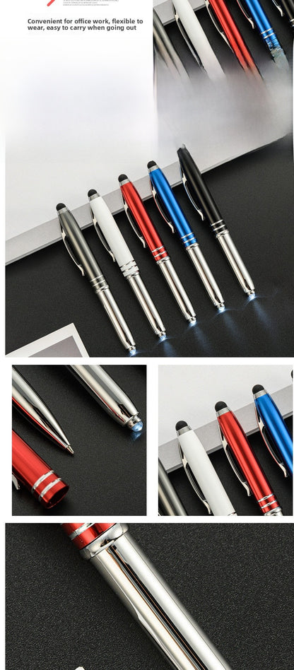 Solid Color Alloy Ballpoint Pen Featuring Durable Construction And Smooth Writing Experience