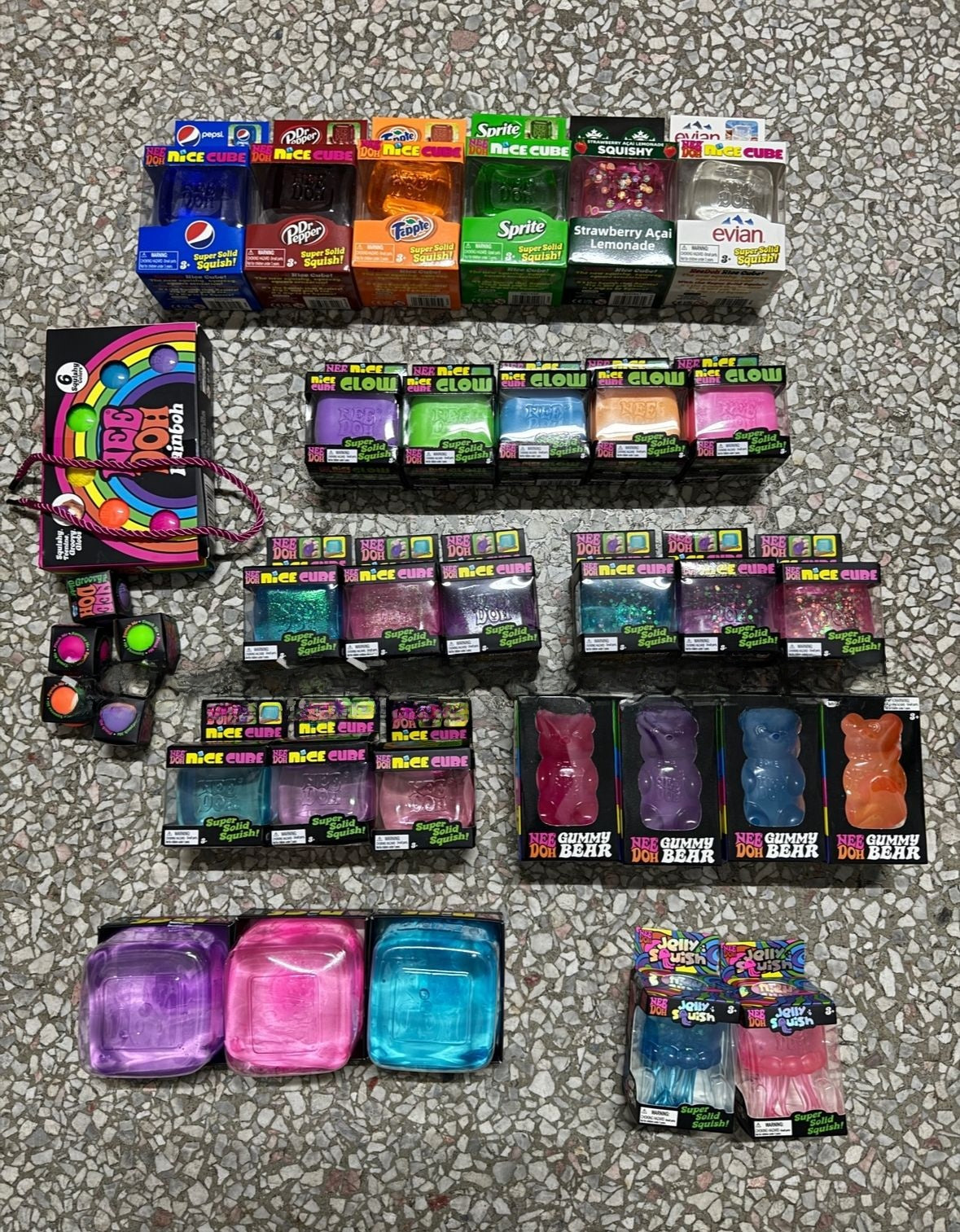 Square Squishy Toy Made Of TPR Featuring Luminous Craft, Available As Slow Rebound Toy
