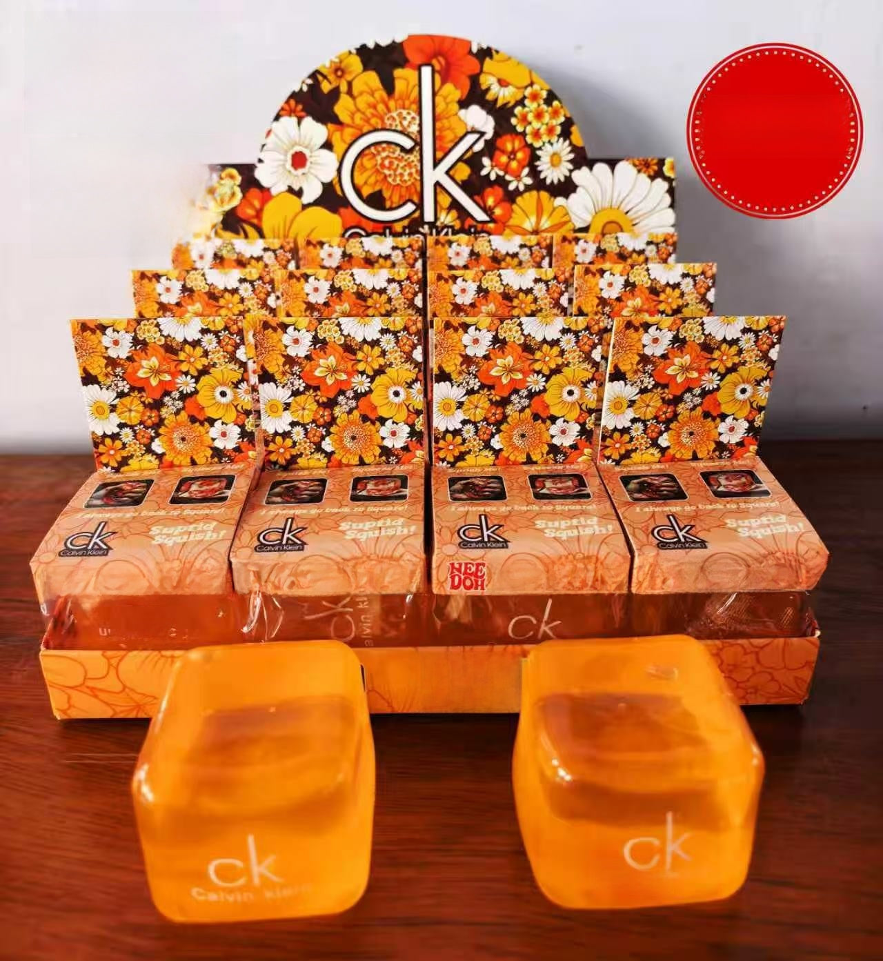 Ice Cube Squishy Toy Made Of Durable PVC, Colourful Stress Relief Toy For Relaxation