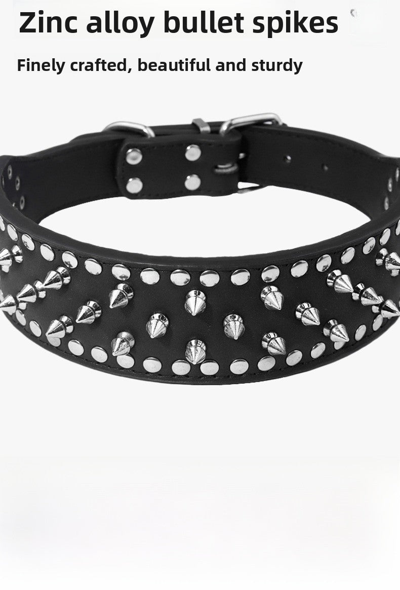 Halloween Cartoon Pet Collar In PU Leather For All Seasons, Durable And Stylish Accessory