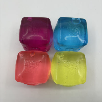 Ice Cube Squishy Toy Made Of Soft TPR Material, Transparent Stress Relief Toy
