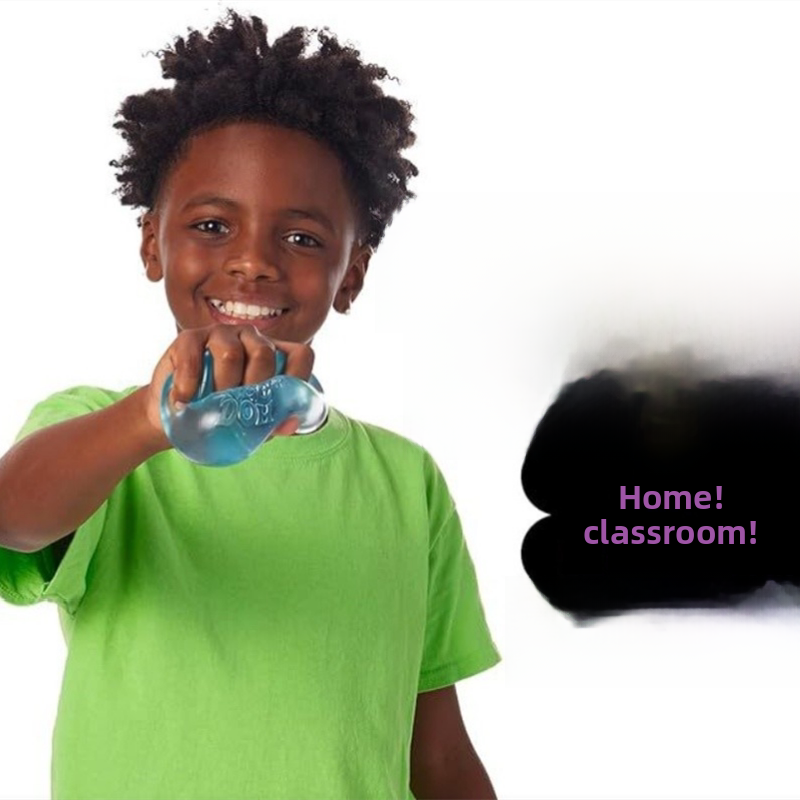 Ice Cube Squishy Toy Made Of Soft TPR Material, Stress Relief Toy Available In Colour