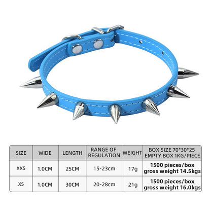 Solid Color PU Leather Pet Collar For All Seasons, Perfect For New Year Celebrations