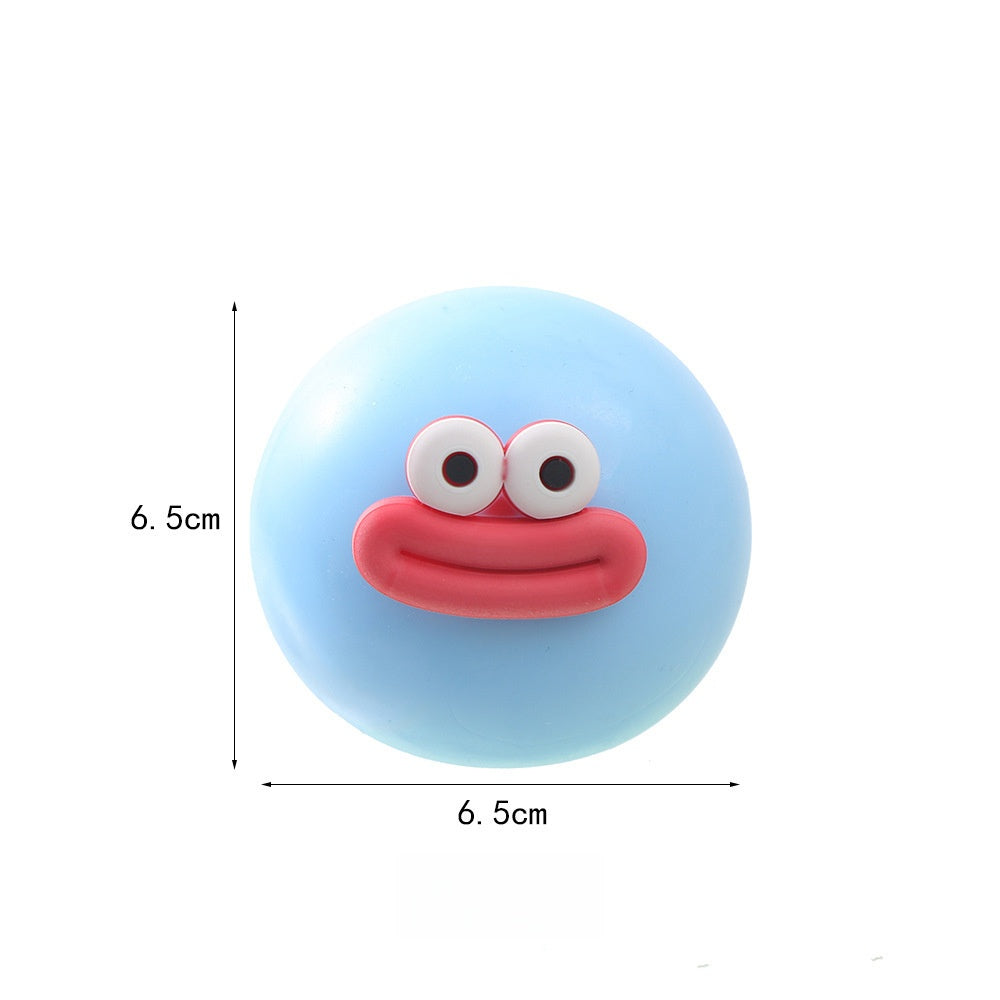 Funny Eye Squishy Toy Made Of Soft TPR Material, Perfect Stress Relief Toy