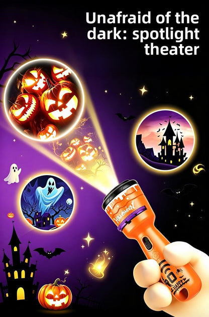Halloween Pumpkin LED Toy In Orange Plastic, Perfect For Festive Decoration And Fun
