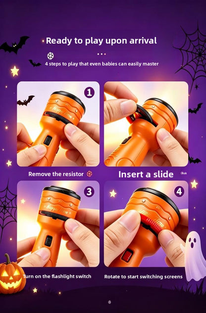 Halloween Pumpkin LED Toy In Orange Plastic, Perfect For Festive Decoration And Fun