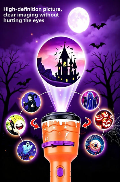 Halloween Pumpkin LED Toy In Orange Plastic, Perfect For Festive Decoration And Fun