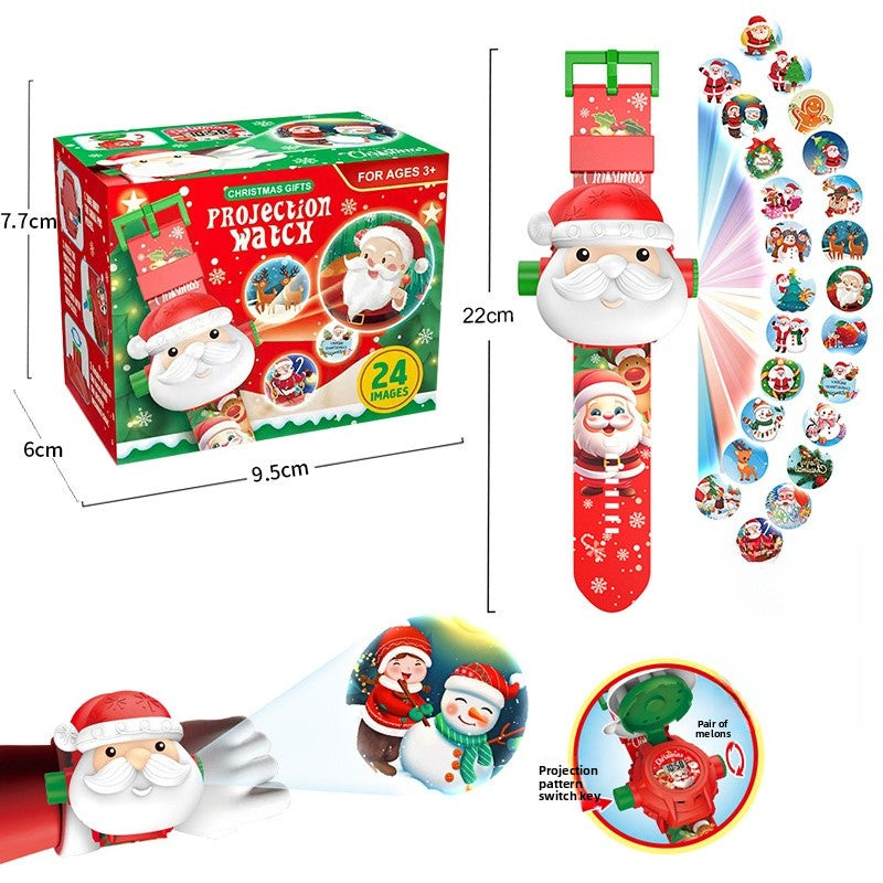 Santa Claus LED Toy For Christmas, Plastic Material, Festive Holiday Decoration