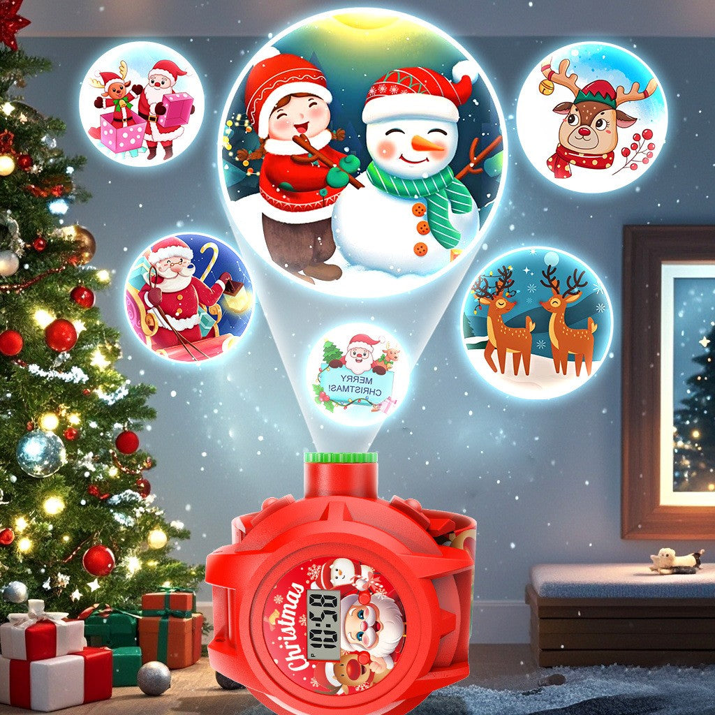 Santa Claus LED Toy For Christmas, Plastic Material, Festive Holiday Decoration