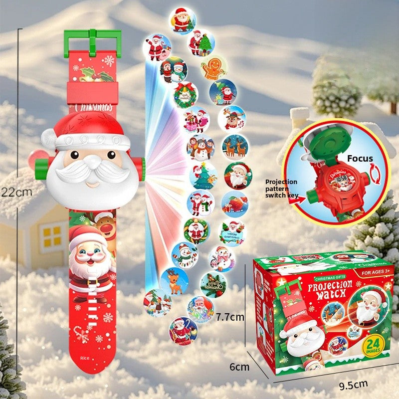 Santa Claus LED Toy For Christmas, Plastic Material, Festive Holiday Decoration