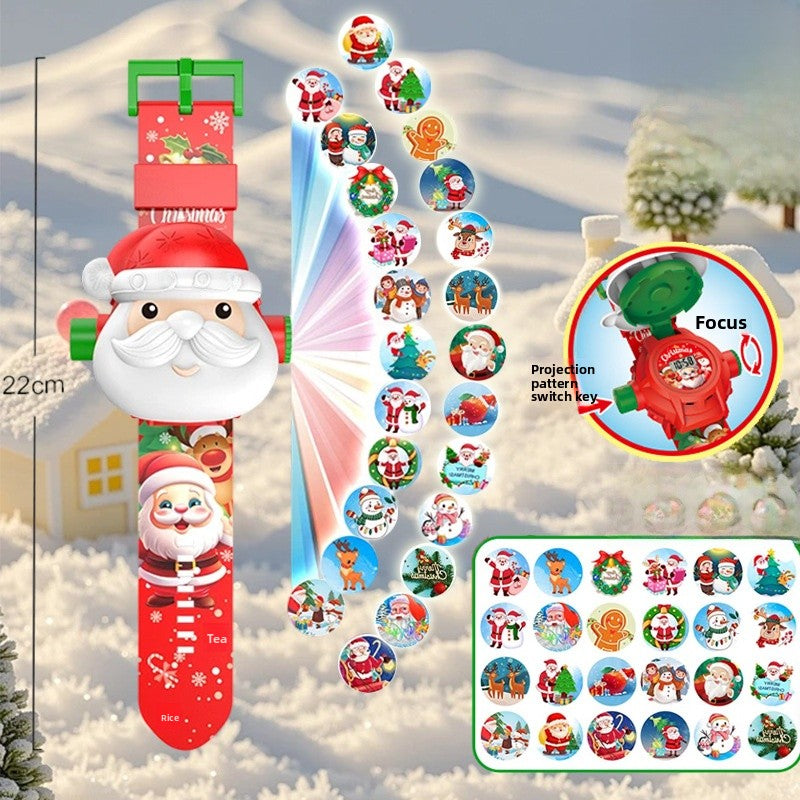 Santa Claus LED Toy For Christmas, Plastic Material, Festive Holiday Decoration