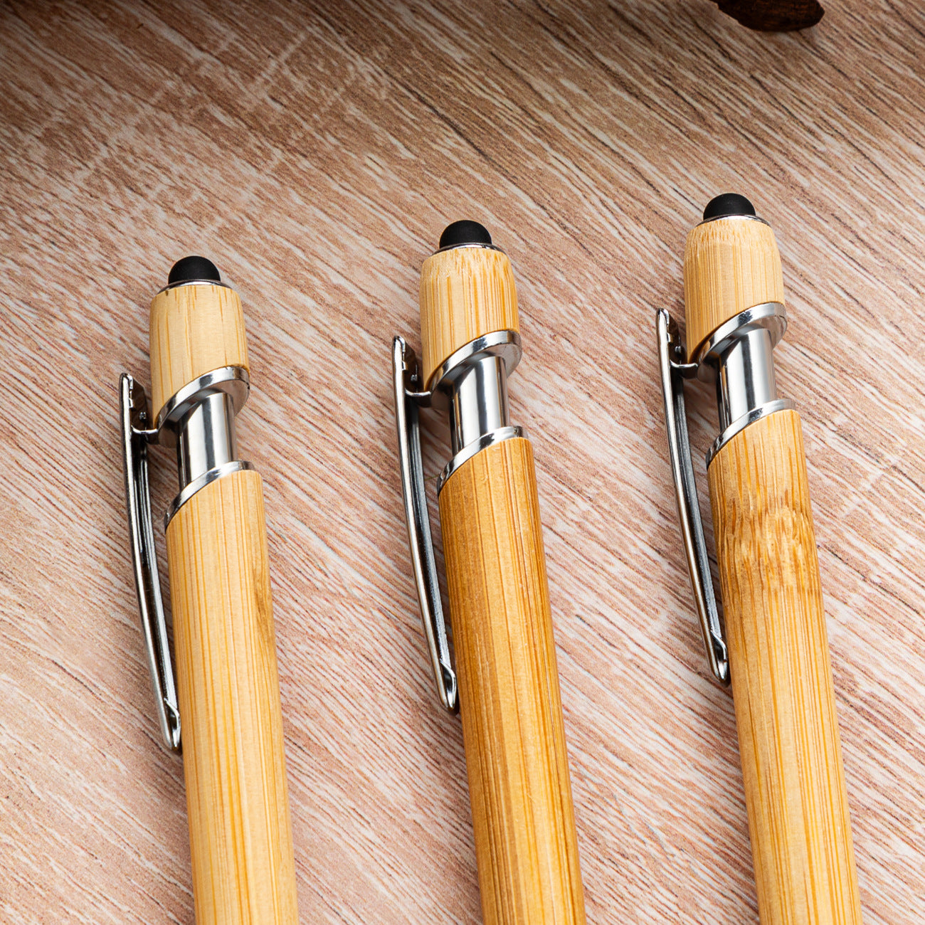 Bamboo Ballpoint Pen Made Of Wood, Eco-Friendly Writing Instrument With Smooth Ink Flow
