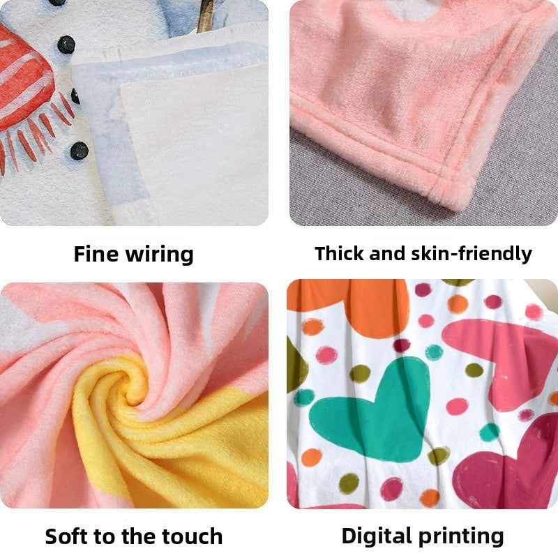 Soft Plush Blanket For Cozy Home Comfort