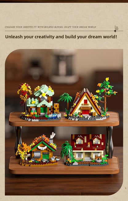 Plastic Building Toys Tree Model, Creative Construction Set For Kids