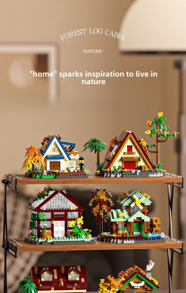 Plastic Building Toys Tree Model, Creative Construction Set For Kids