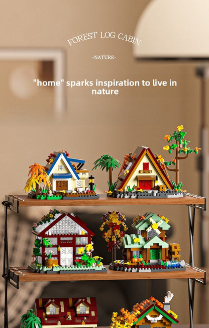 Plastic Building Toys Tree Model, Creative Construction Set For Kids
