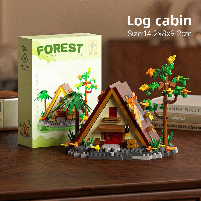 Plastic Building Toys Tree Model, Creative Construction Set For Kids