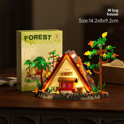 Plastic Building Toys Tree Model, Creative Construction Set For Kids