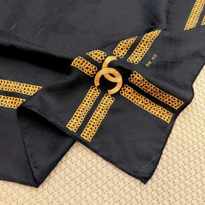 French Style Wings Silk Scarf For Women In White Silk, Perfect For Spring & Summer