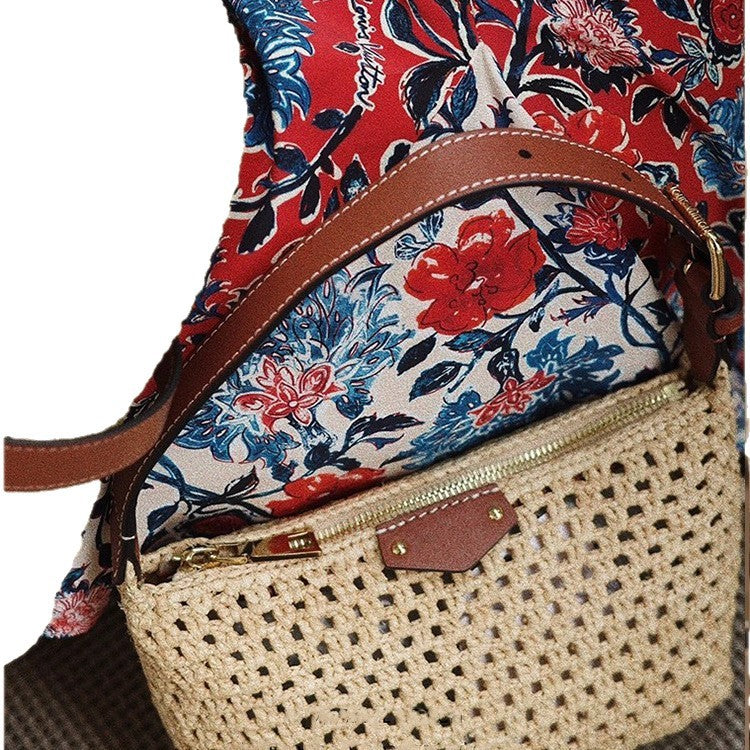 Solid Color Square Hollow Out PU Leather Shoulder Bag For Women, Summer Tote Style