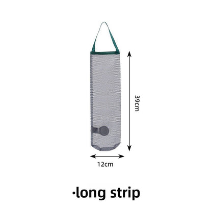 Simple Style Vegetable Storage Bag Made Of Durable Polyester For Convenient Kitchen Organization