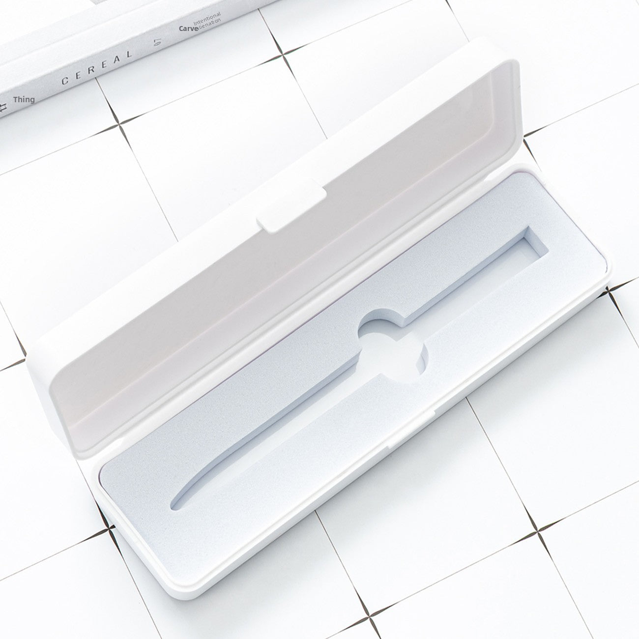 Christmas Candy Pencil Case For Learning, Durable Plastic Stationery Box For School Supplies