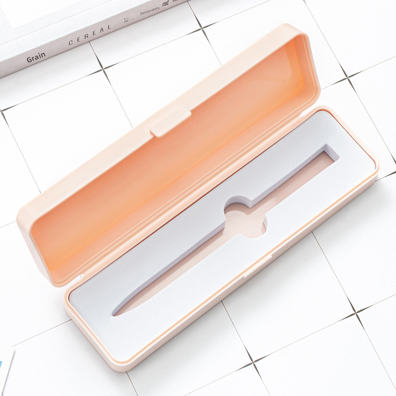 Christmas Candy Pencil Case For Learning, Durable Plastic Stationery Box For School Supplies