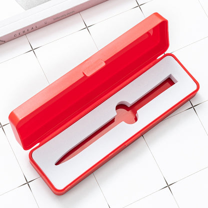 Christmas Candy Pencil Case For Learning, Durable Plastic Stationery Box For School Supplies
