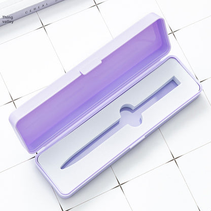 Christmas Candy Pencil Case For Learning, Durable Plastic Stationery Box For School Supplies