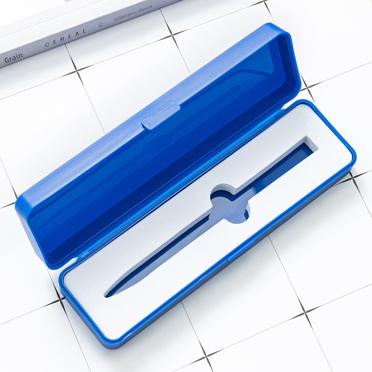 Christmas Candy Pencil Case For Learning, Durable Plastic Stationery Box For School Supplies