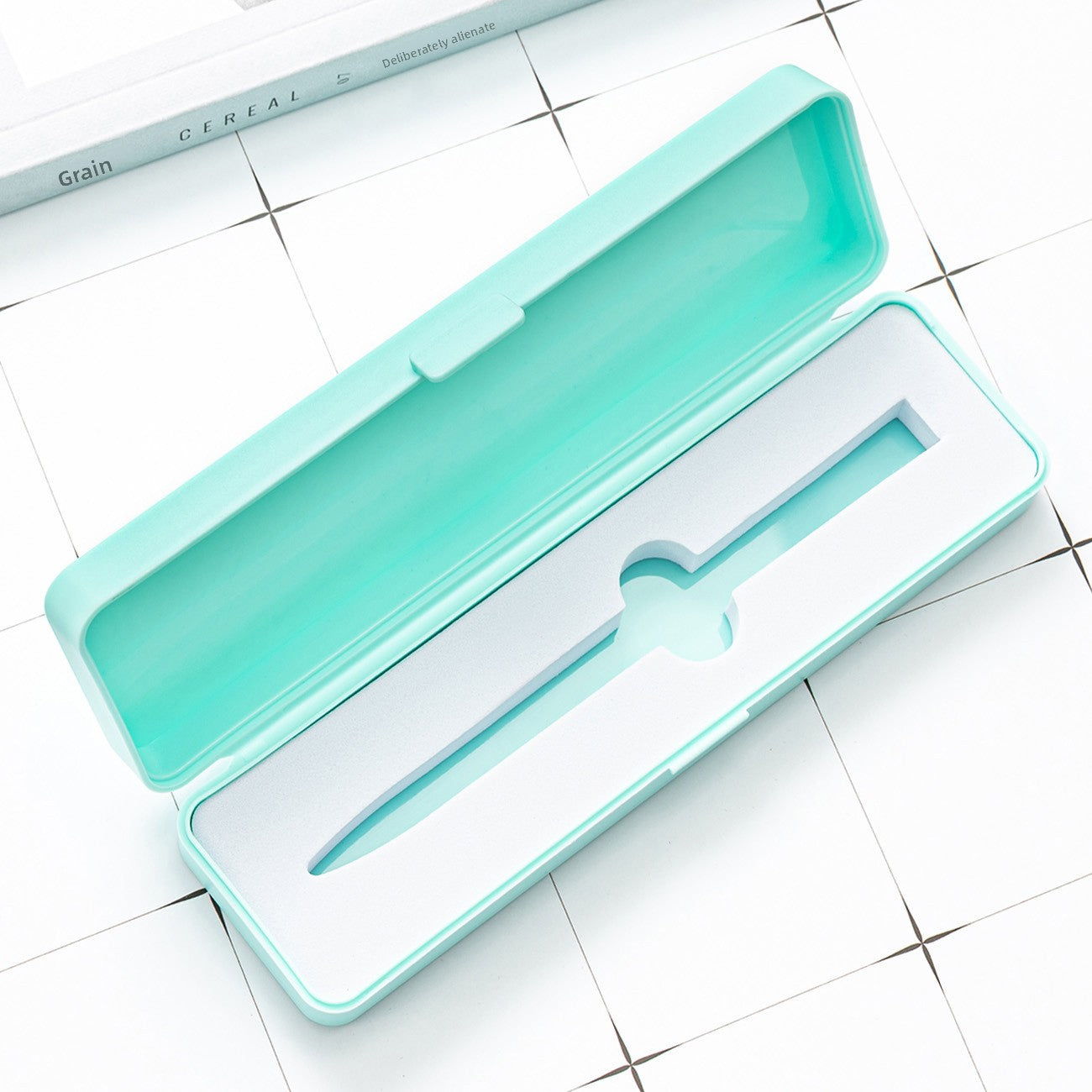 Christmas Candy Pencil Case For Learning, Durable Plastic Stationery Box For School Supplies